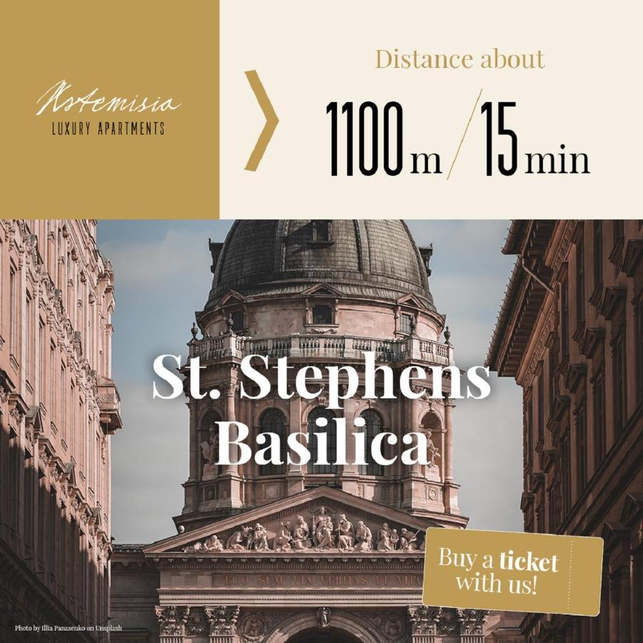 Artemisia Luxury Apartments Skyflat Budapest Esterno foto
